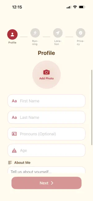 Running Buddy : Mobile App screenshot 2