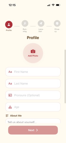 Running Buddy : Mobile App Screenshot 2 of 7