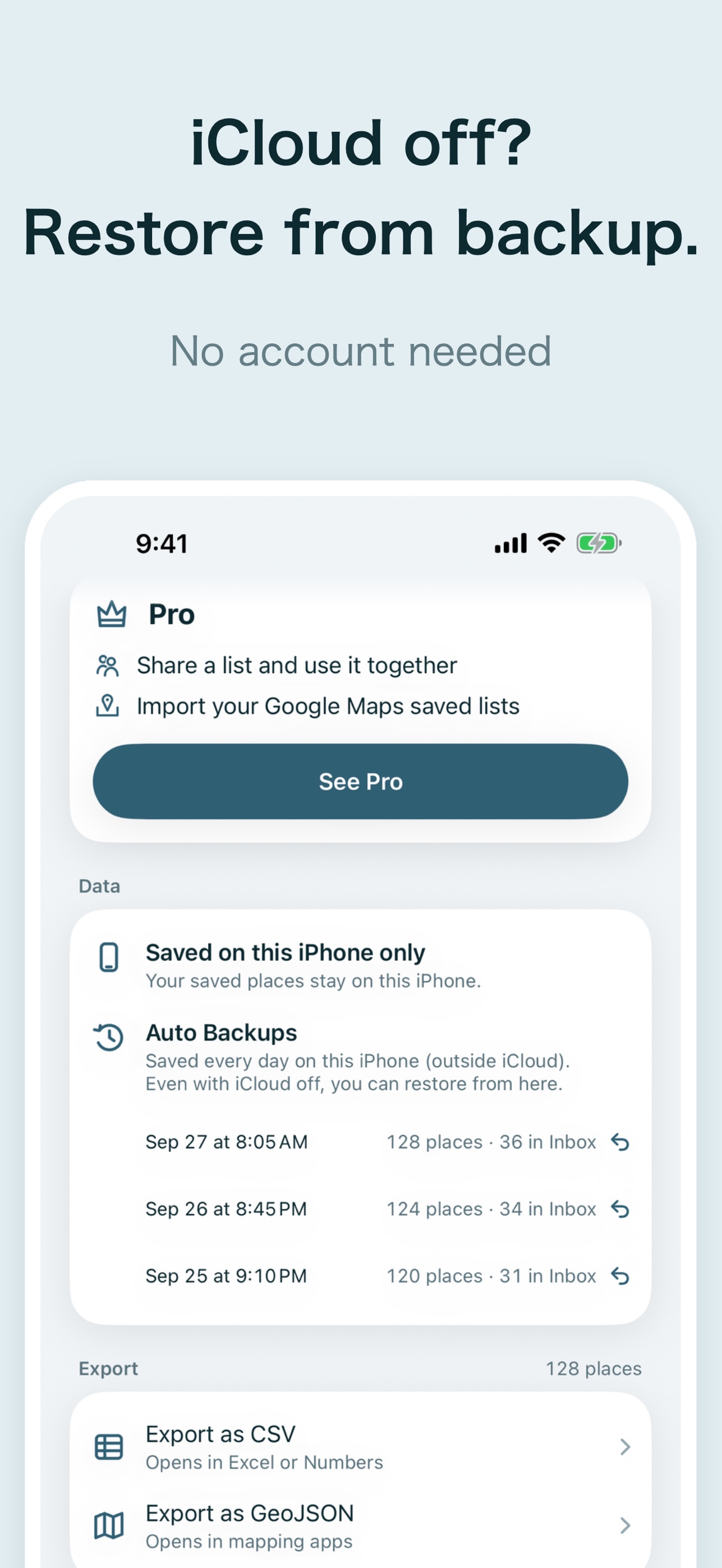 Screenshot 2 of Save Places: Want-to-Go List