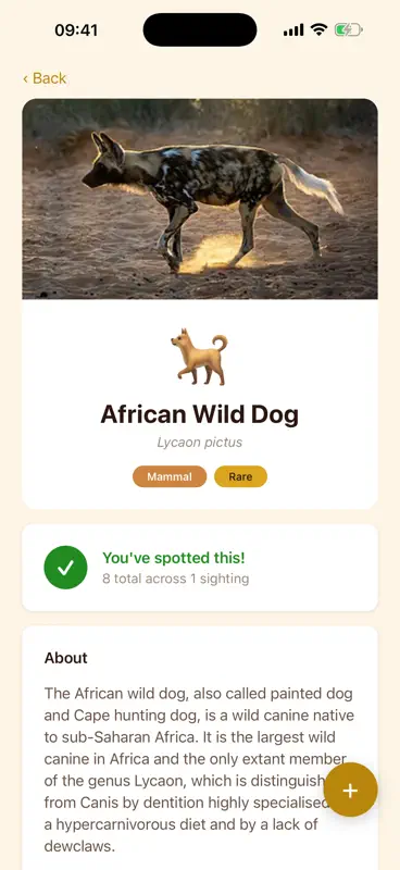 Savanna: Safari Tracker screenshot 5 of 6
