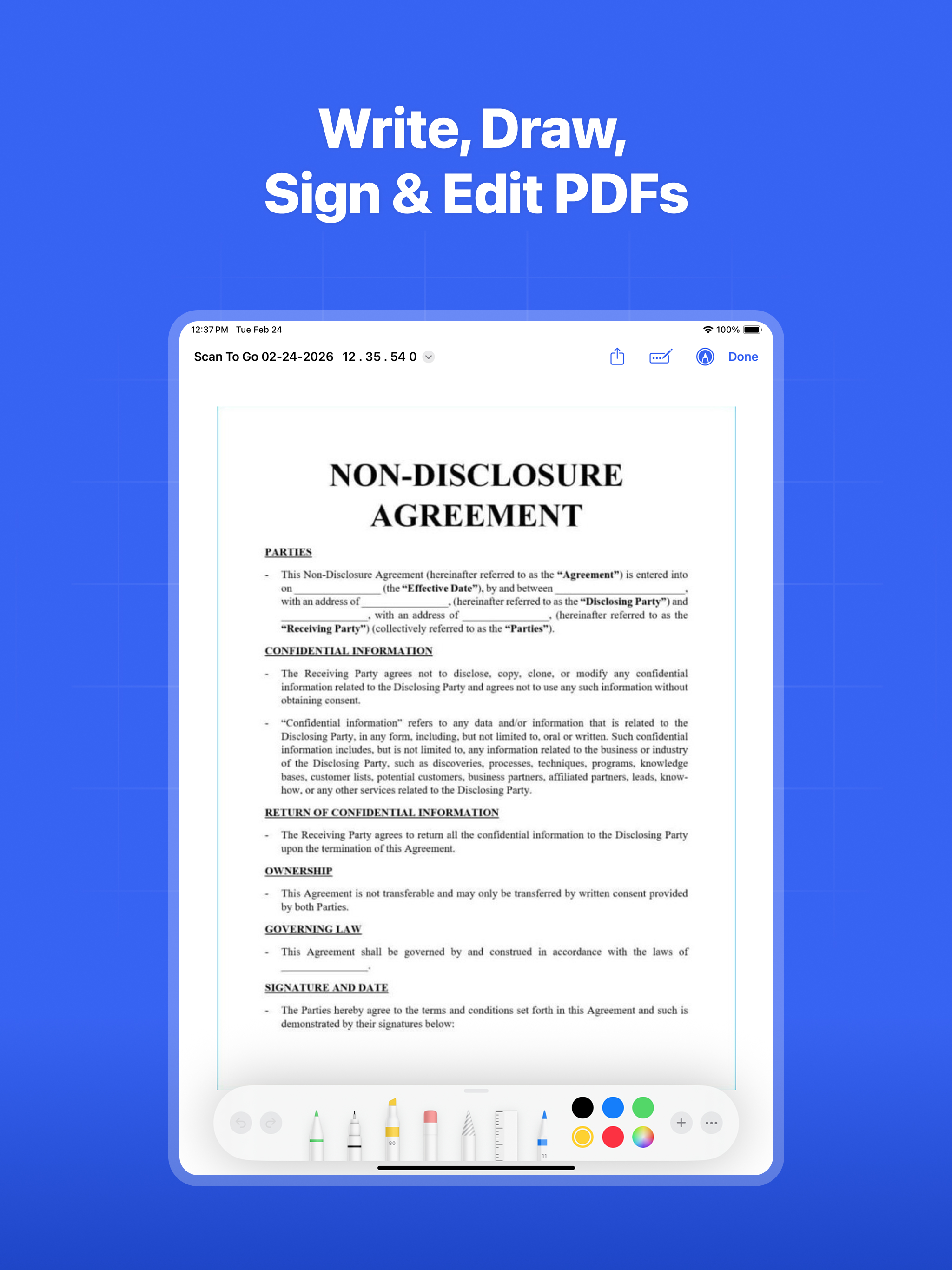 Scan To Go - Document Scanner screenshot 16