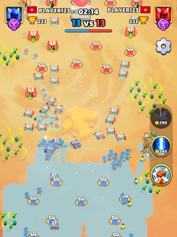 Royal Wars Color Clash iPad screenshot