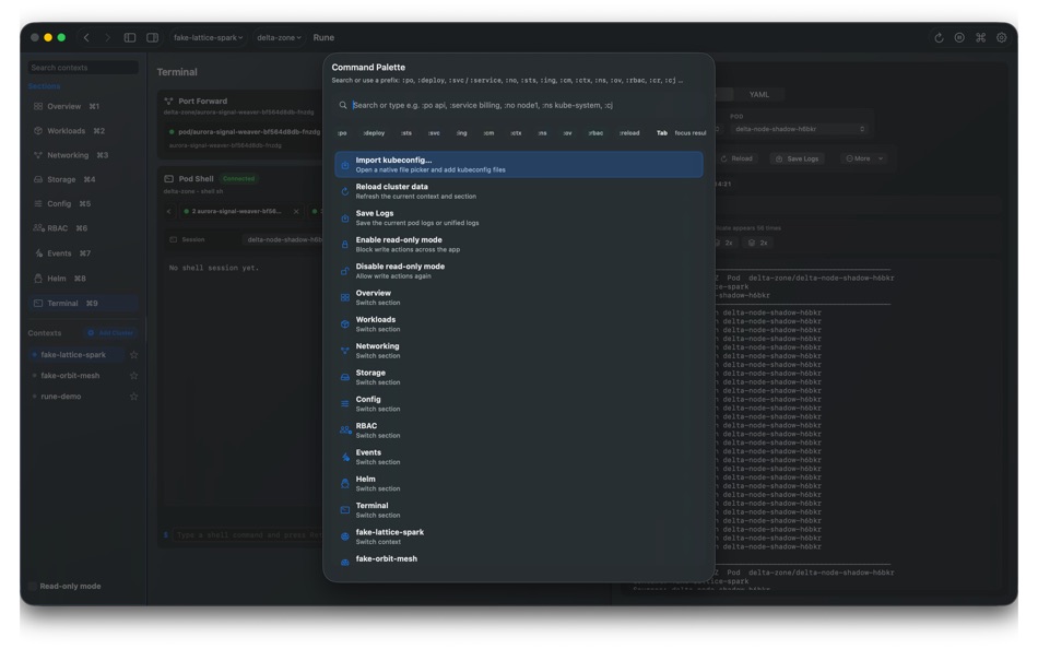 #9. Rune Kubernetes Client (macOS) โดย: Viktor Nyberg