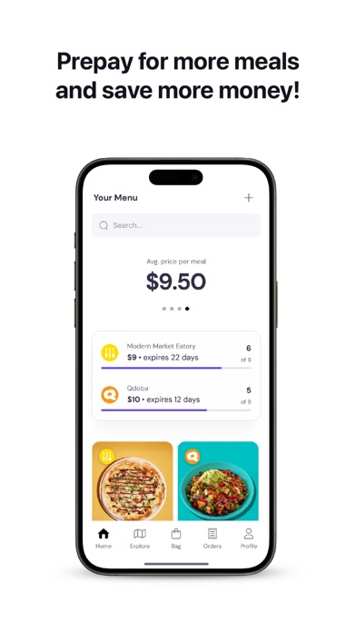 Feedplan: Restaurant Savings Screenshot