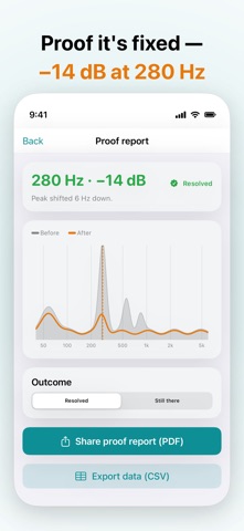 Rattlewise: Noise Finder iPhone screenshot