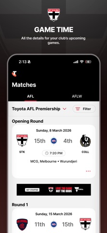 St Kilda Official App Screenshot 4 of 5