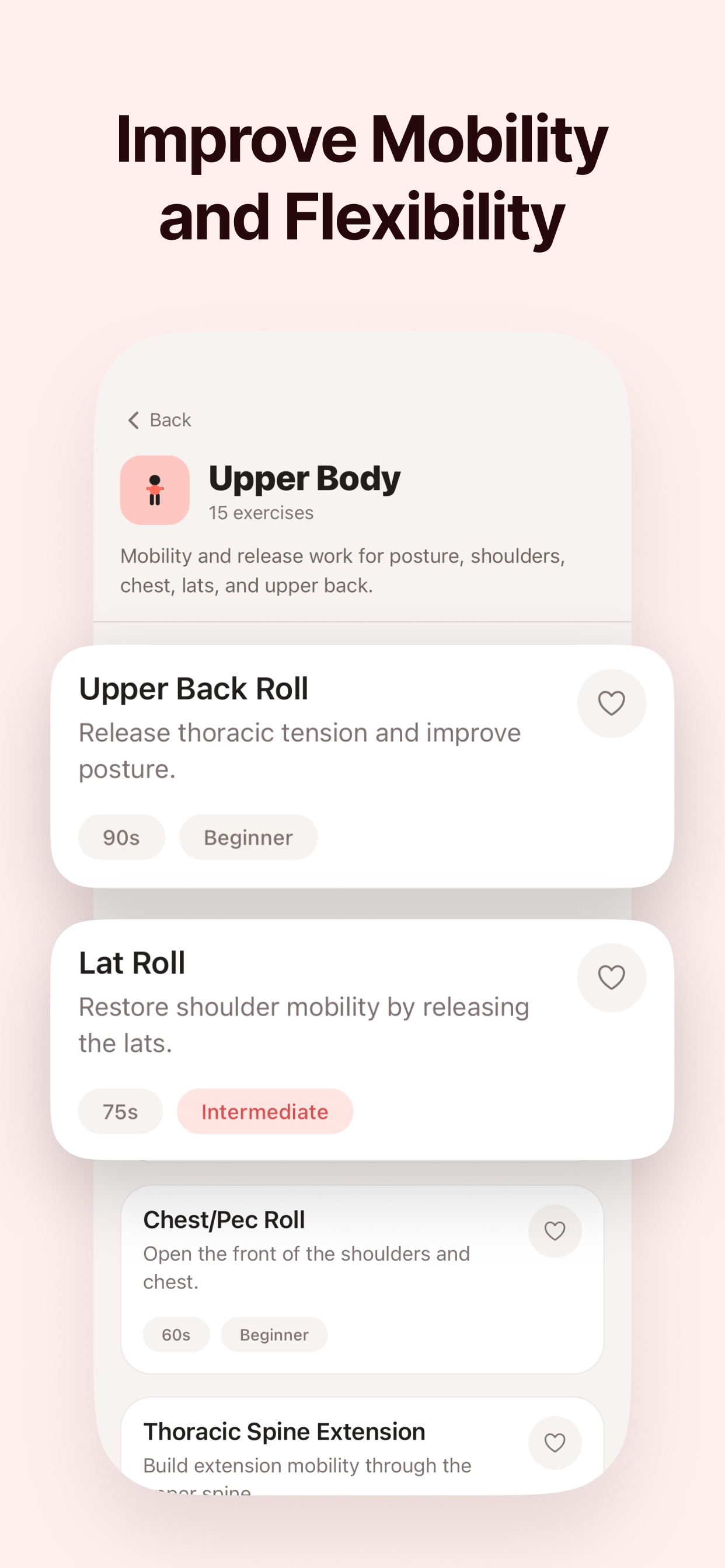 Rollz: Foam Roller Exercises screenshot 4