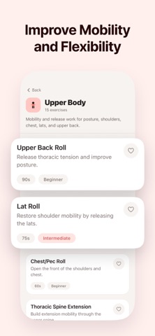 Rollz: Foam Roller Exercises Screenshot 4 of 5