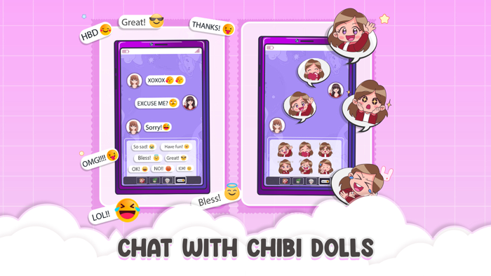 Anime Chibi Dolls Girl Games
