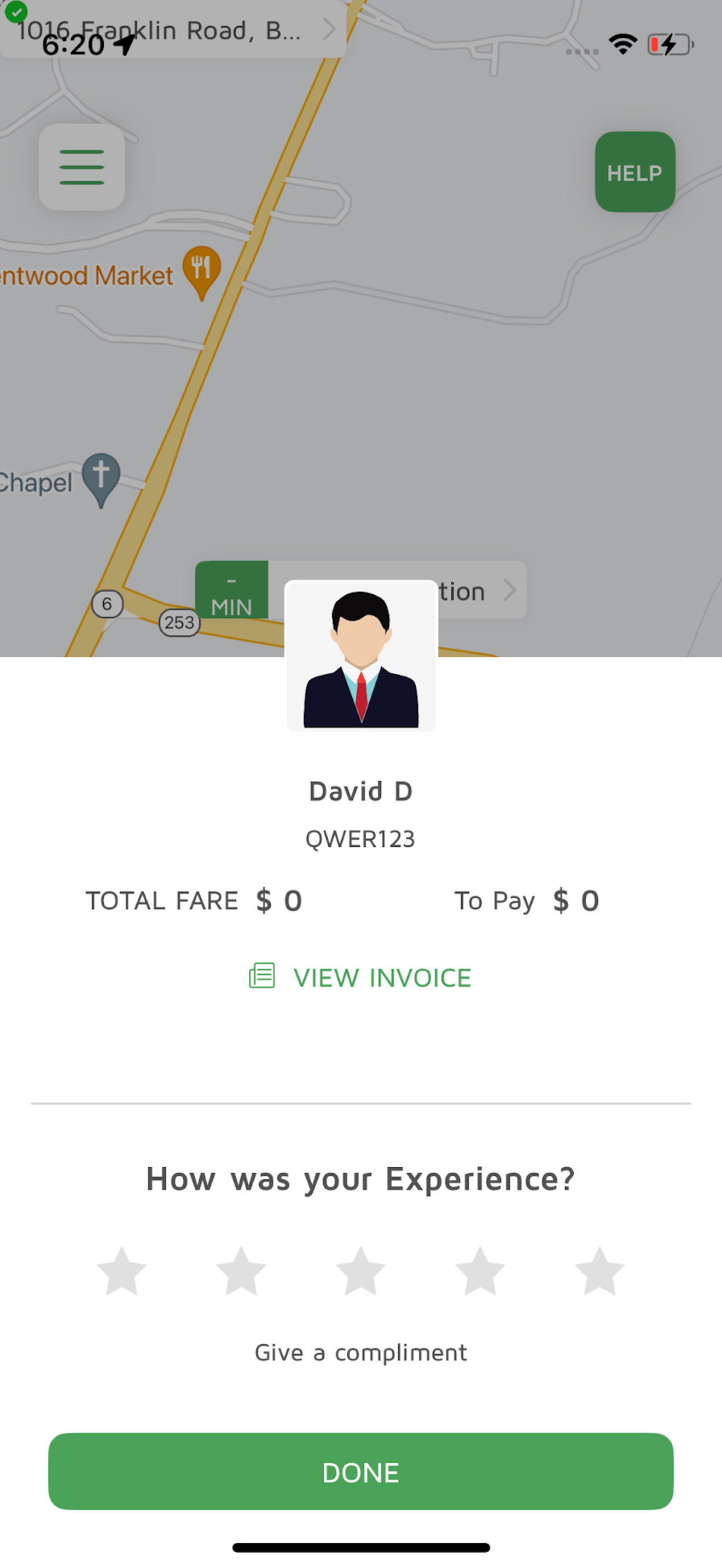 Drover Rideshare Rider screenshot 6