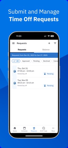 Workcloud Shift iPhone screenshot