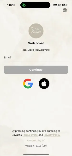 Elevate Studio App screenshot 2