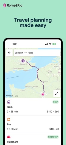 Rome2Rio: Travel Route Planner Screenshot 1 of 6