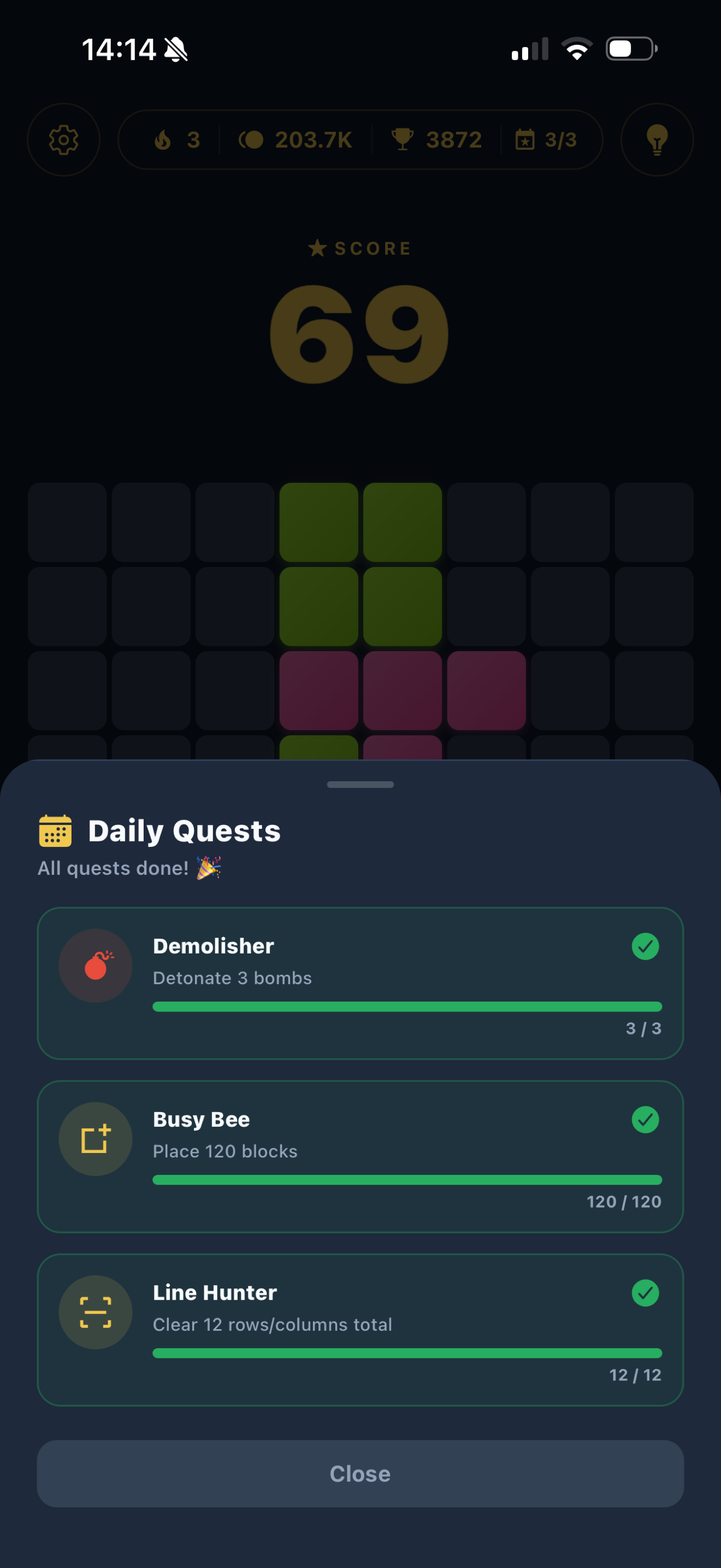 Blok Patlat: Bomb Block Puzzle screenshot 6