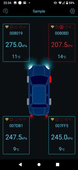 PACIFIC TPMS(PMC) screenshot 3