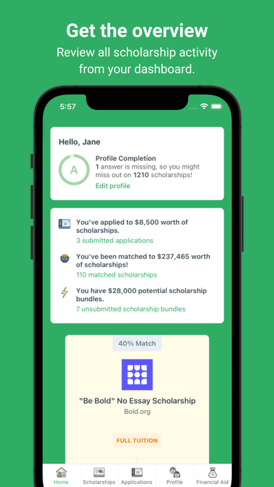 Going Merry Scholarships Screenshot
