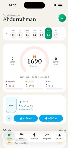 Lokma: Calorie & Run Tracker Screenshot 2 of 10
