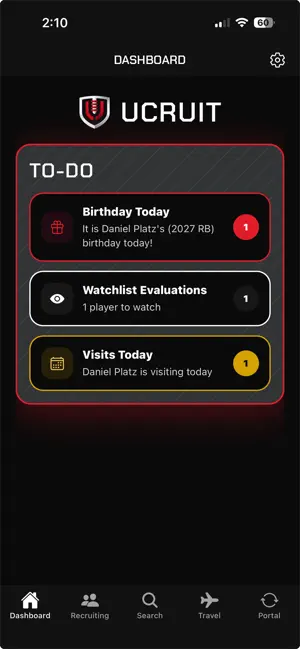 UCruit screenshot 1