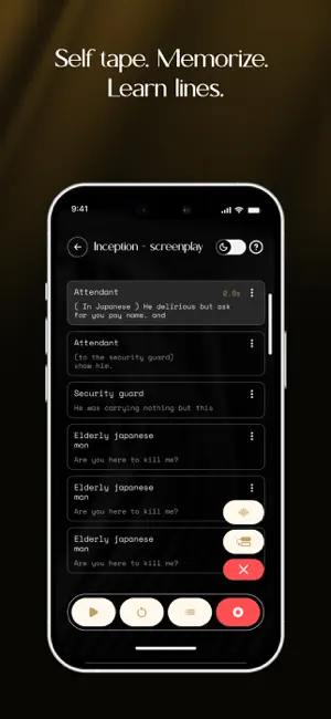 ActingPal: AI Scene Partner screenshot 1
