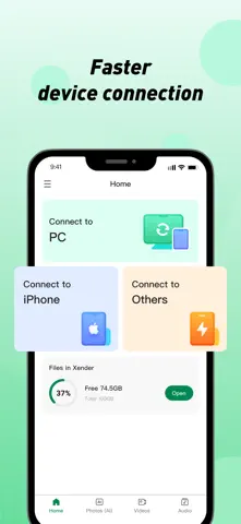Xender: Transfer, Share Files App Store screenshot 1