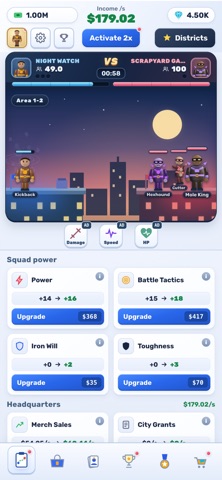 Idle Superhero League! Screenshot 5 of 5