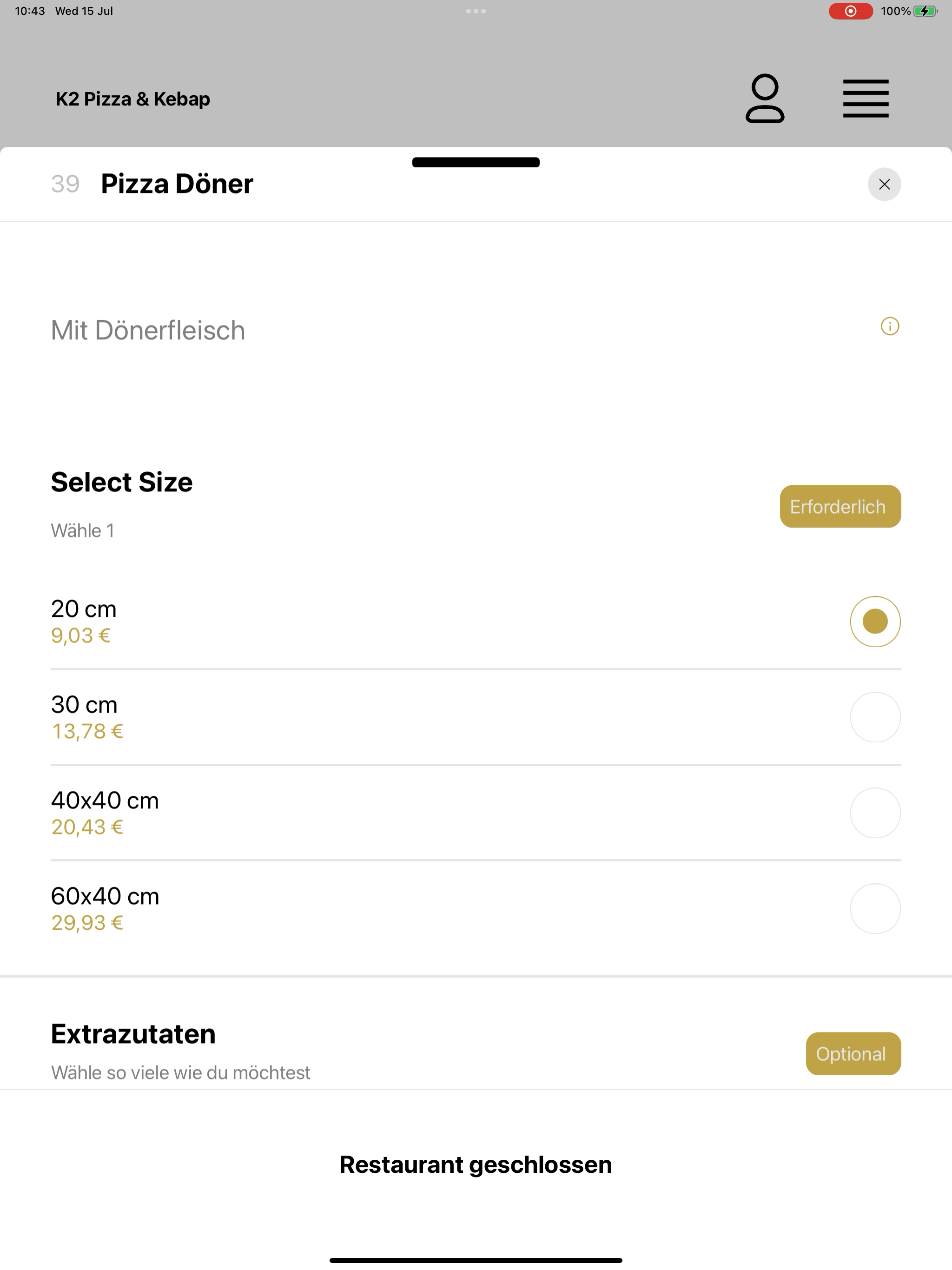 K2 Pizza & Kebap screenshot 15