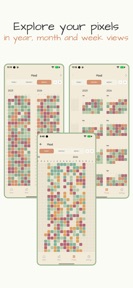 Pixelife - your year in pixels screenshot