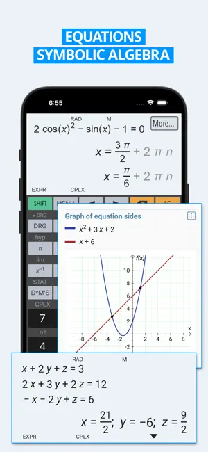 HiPER Scientific Calculator iPhone screenshot 2