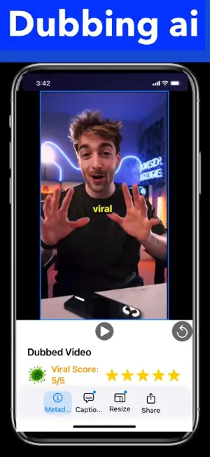Dubbing AI: Video Translator screenshot 3