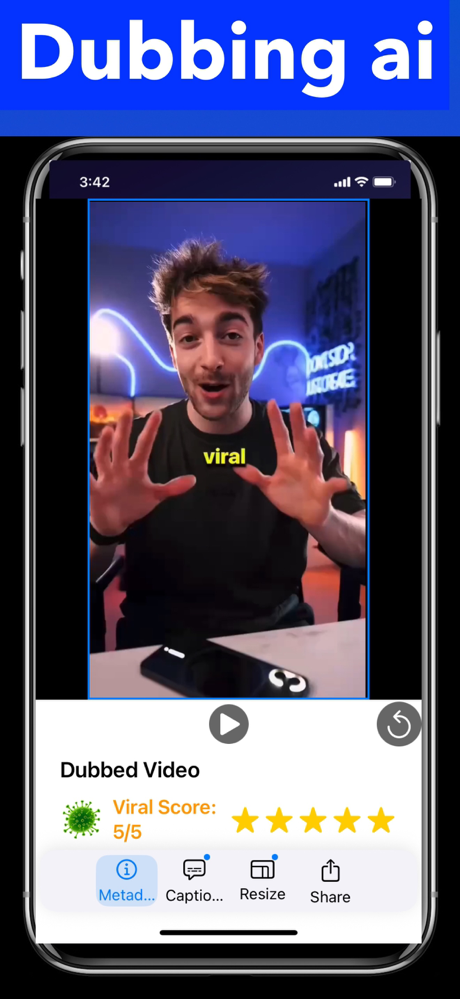 Dubbing AI: Video Translator screenshot 3
