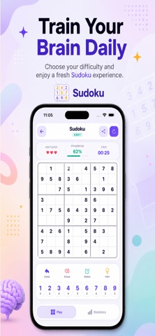 Sudoku - Classic Puzzle Game screenshot 2