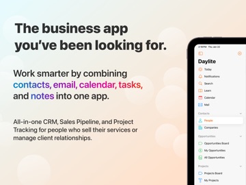 Daylite - Mail, Calendar, CRM iPad screenshot