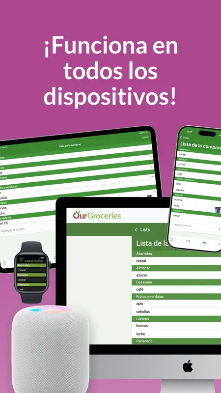 Lista de compras OurGroceries screenshot 4 of 4