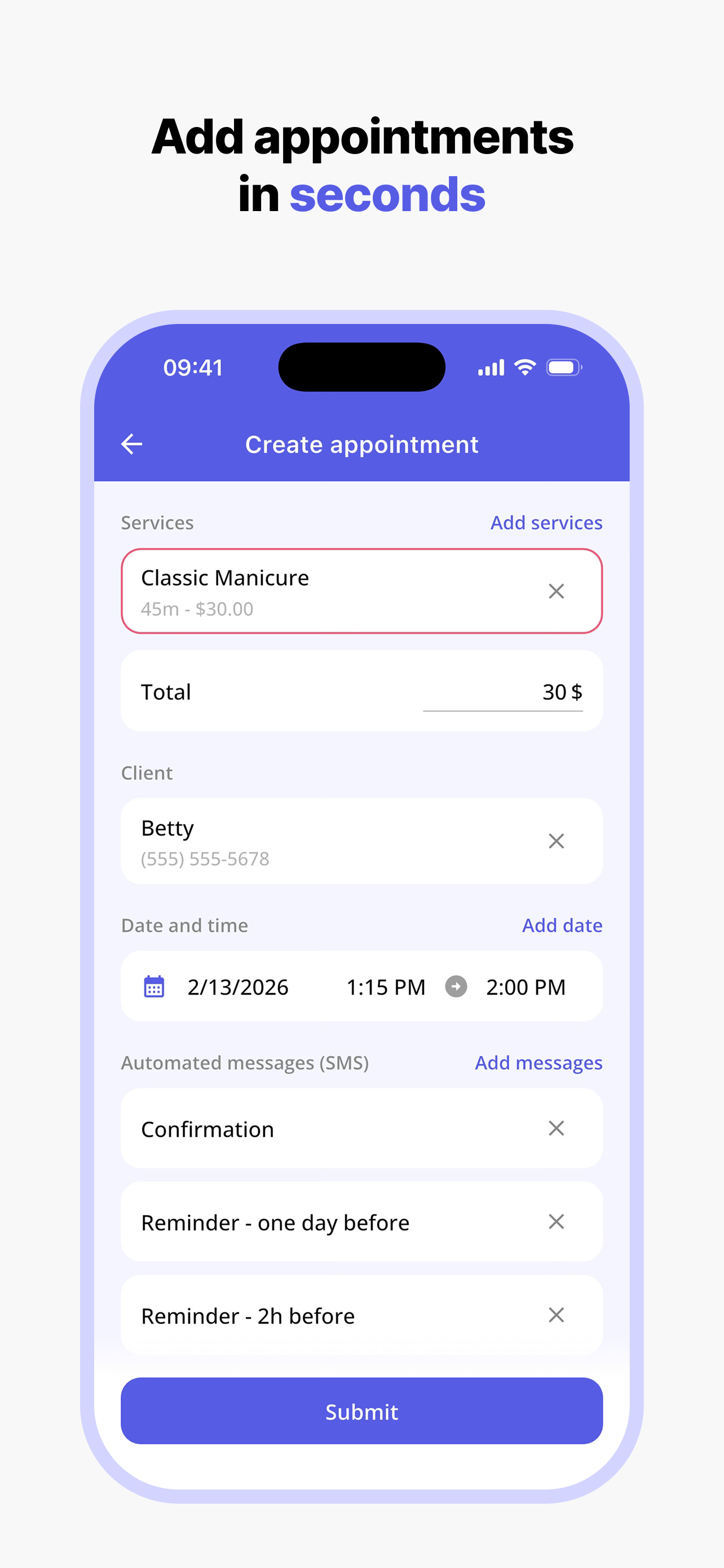 SmartAgenda: Appointment Book screenshot 5