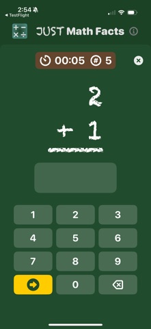 Just Math Facts Screenshot 2 of 3
