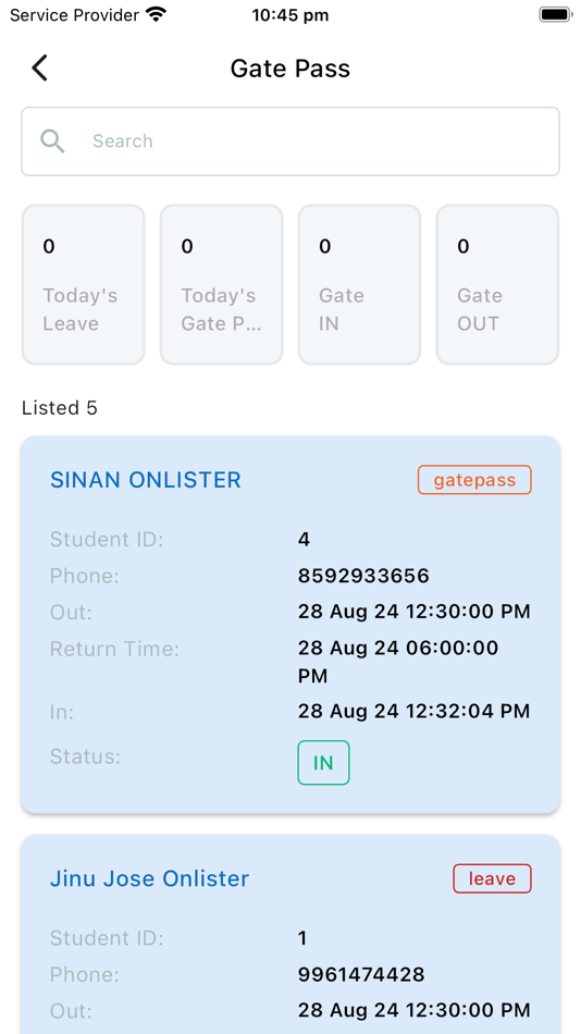 #2. Admin App Onlister (iOS) 由: onlister