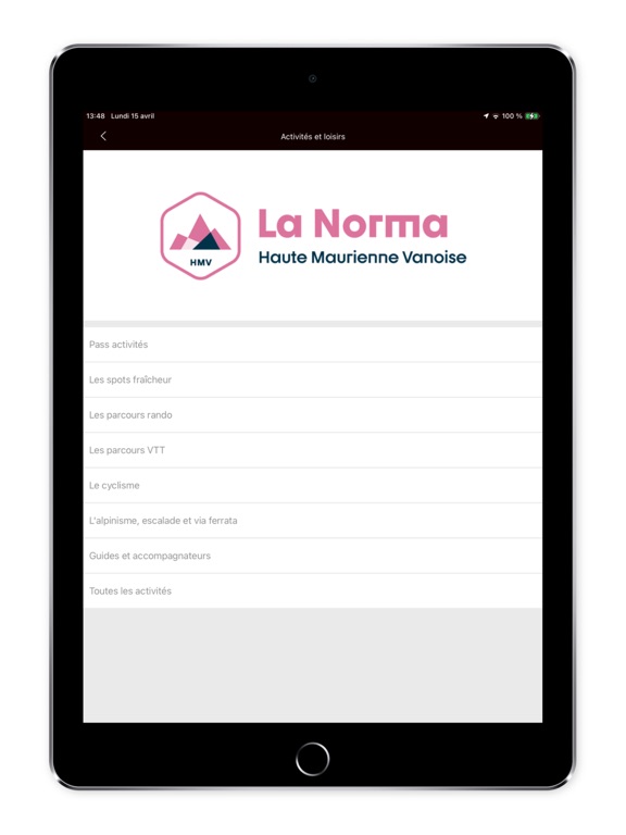 La-Norma iPad screenshot 4 - Sports app