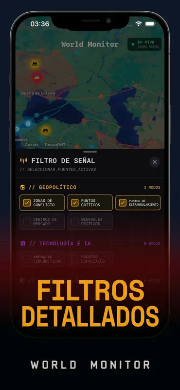 World Monitor Alertas ao Vivo screenshot 6 of 6