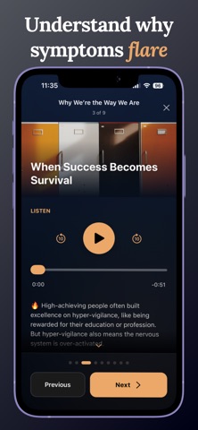 Nervana: Chronic Symptom Coach screenshot