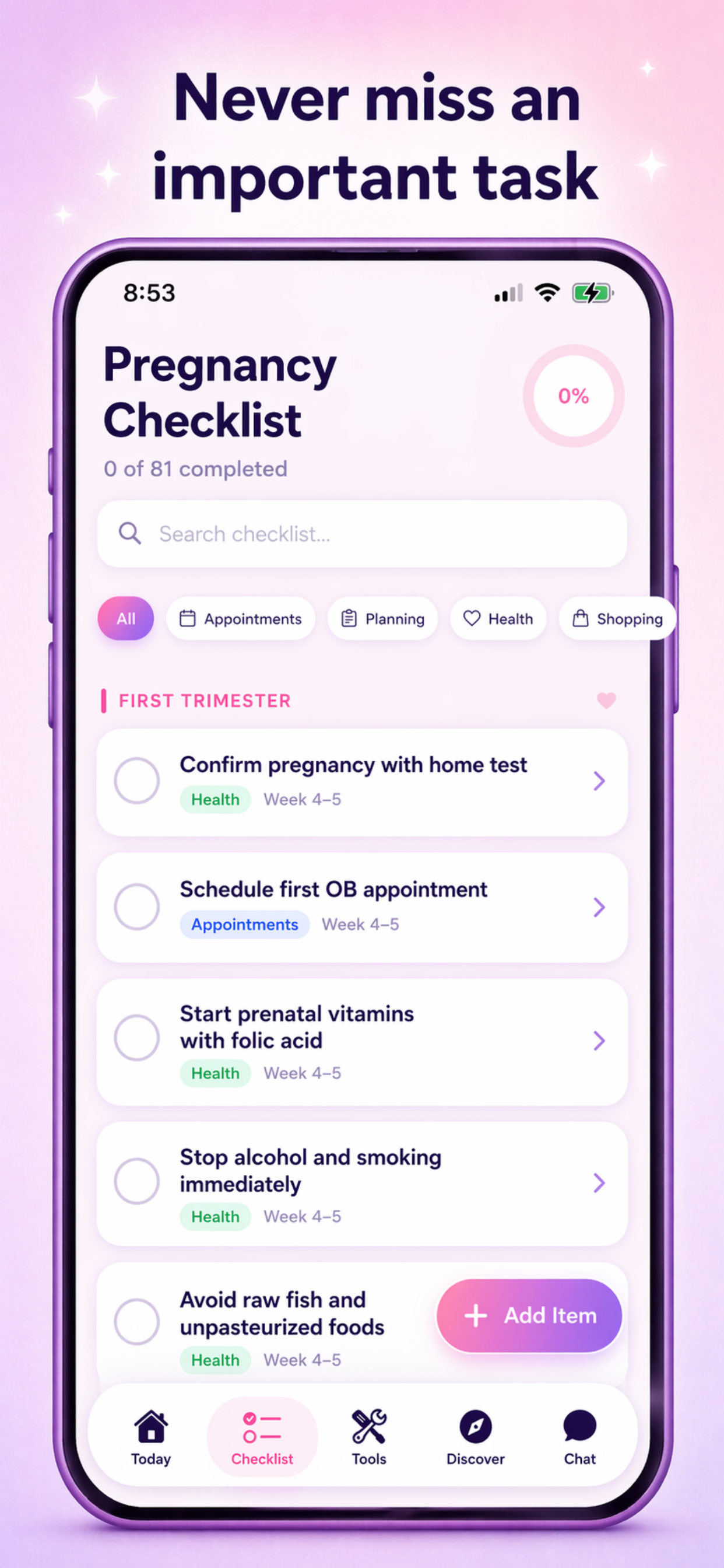 Growy: Pregnancy Tracker screenshot 3