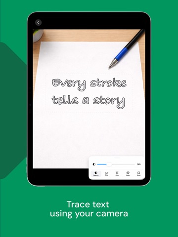 Better Handwriting - Handwryte iPad screenshot
