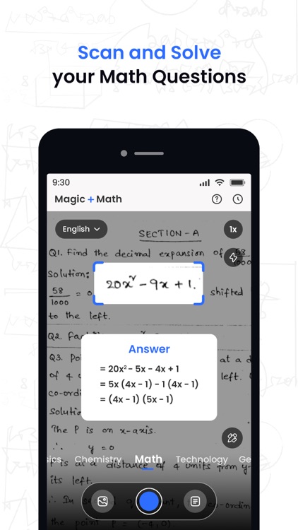 Magic Math- Photo Math Scanner