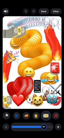 Emoji Draw: Funny Art Canvas screenshot