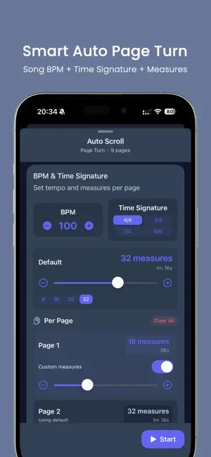 MusicFolio - ePageTurner screenshot 2