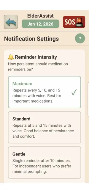 ElderAssist Care screenshot 3