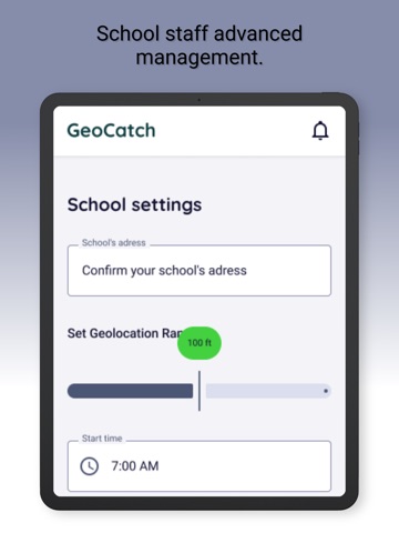 GeoCatch App iPad screenshot