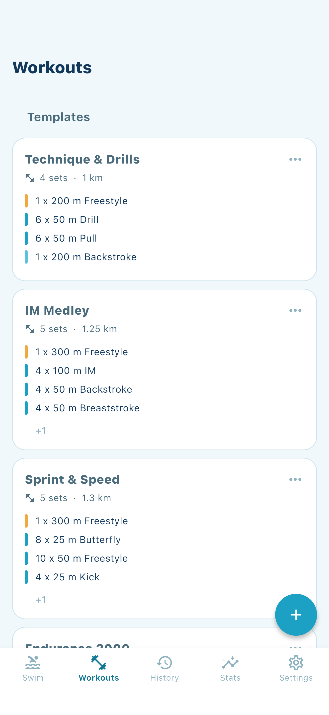 LapTrack: Swim & Lap Log screenshot 2