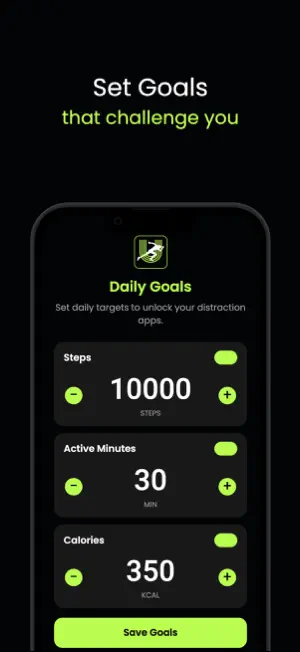 Unlock With Fitness: App Block screenshot 2