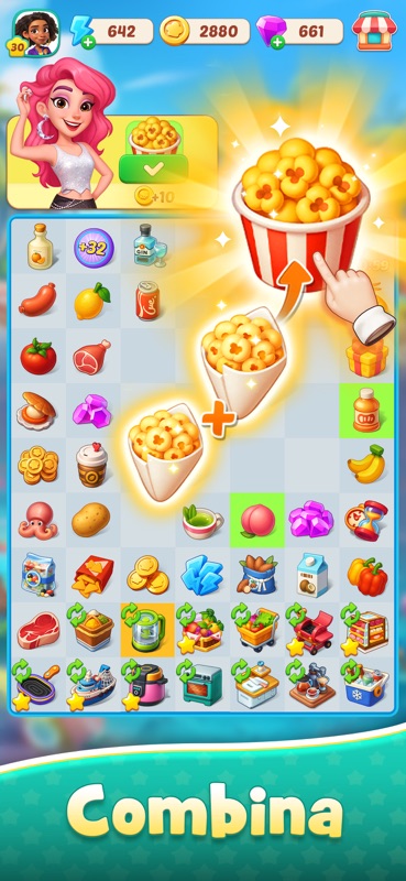 Foodstars: Combina y Cocina screenshot 2