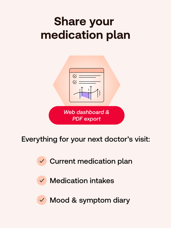 Meds & Pill Reminder MyTherapy iPad screenshot 5 - Medical app